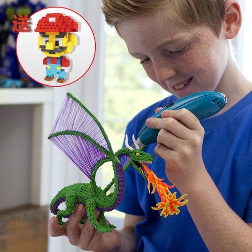 3Doodler的最新套件可让学龄前儿童3D打印的小玩具