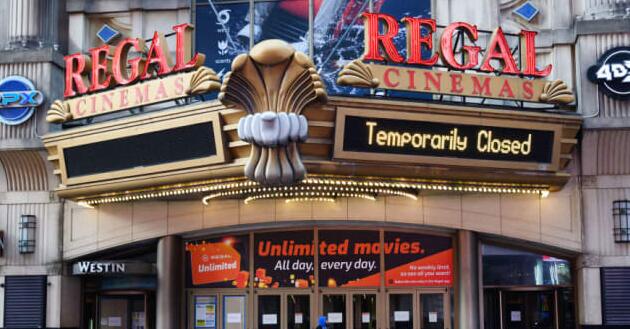 纽约市的45家电影院占地铁票房的40％而其中只有一家是开放的